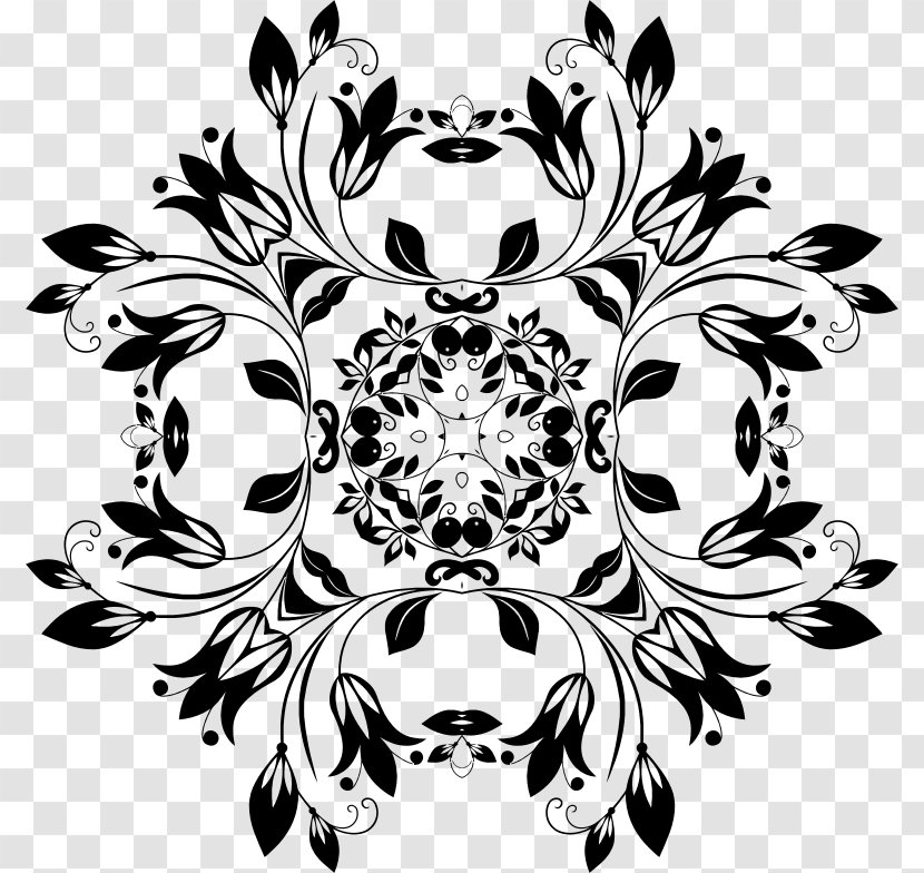 Floral Design Mandala - Decorative Arts Transparent PNG