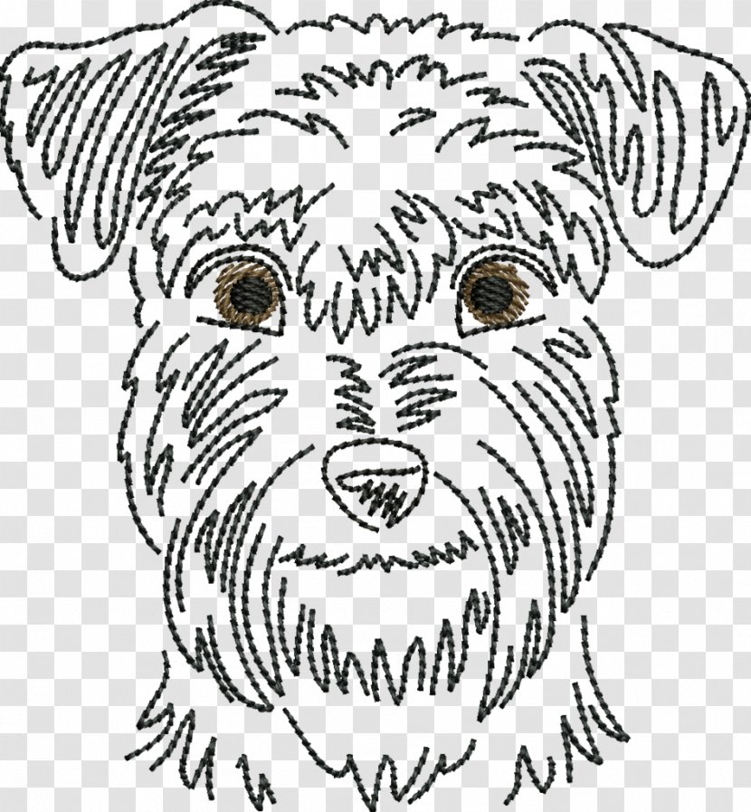 Dog Breed Whiskers Visual Arts - Cartoon Transparent PNG