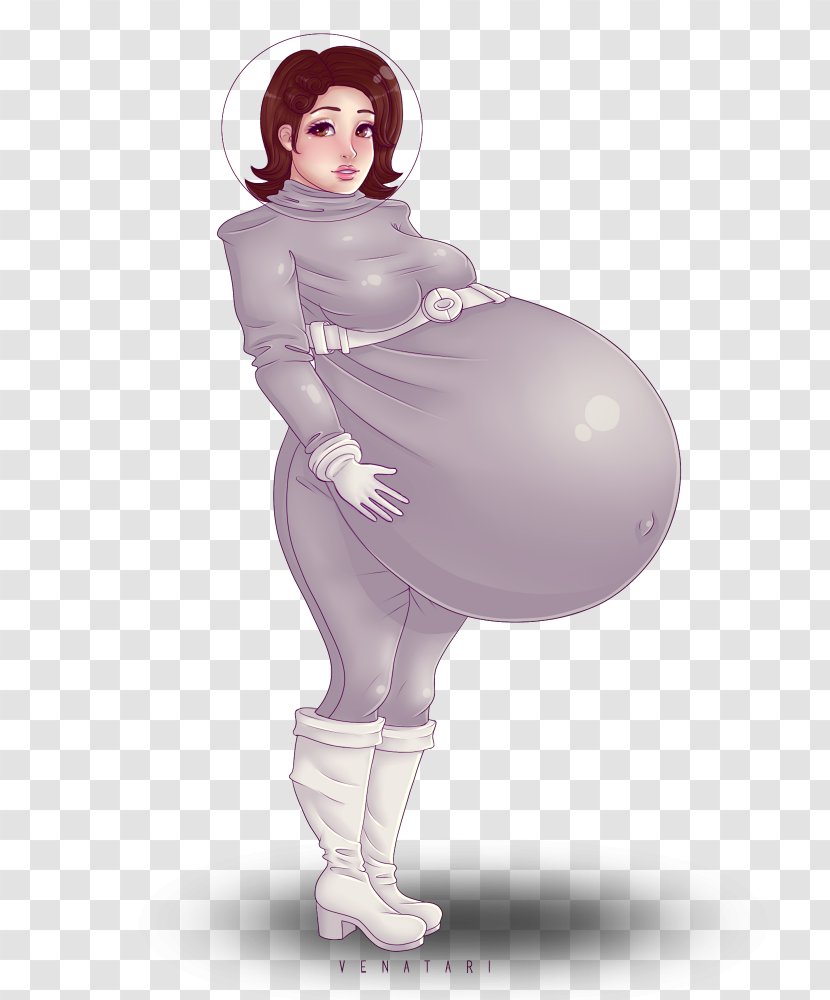 Character Fiction - Heart - Pregnant Woman Transparent PNG