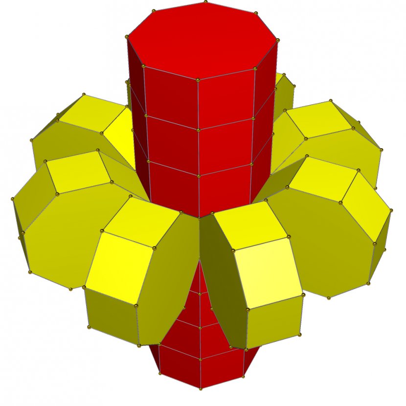 8-8 Duoprism 4-polytope Octagon Geometry - Polygon Transparent PNG