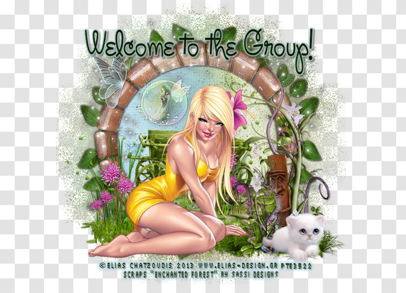Floral Design Fairy Flowering Plant Picture Frames - Fictional Character - Enchanted Forest Transparent PNG