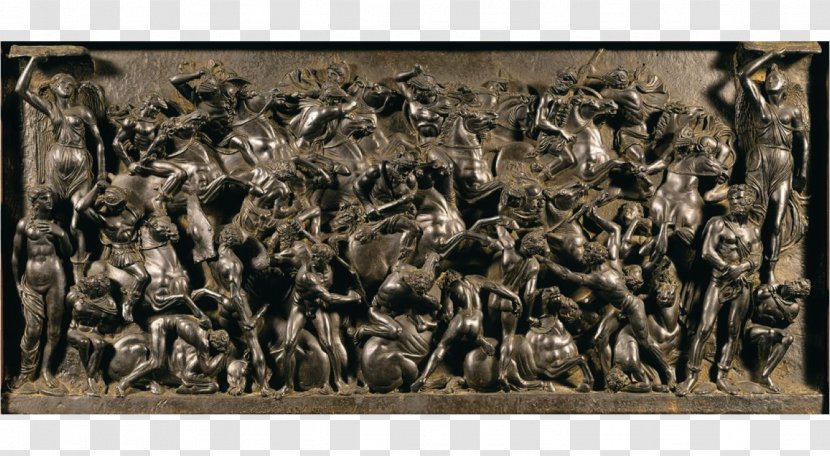 Bargello Casa Buonarroti Battle Of The Centaurs Cascina Relief - Florence - Opposites Transparent PNG
