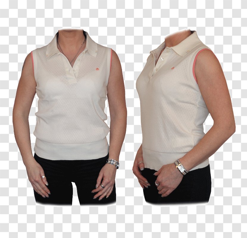 T-shirt Gilets Sleeveless Shirt Shoulder - T - Tshirt Transparent PNG