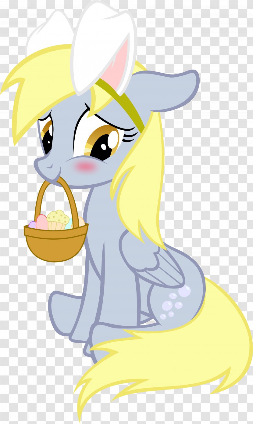 Derpy Hooves Pony Easter Bunny Applejack - Frame - Easter，happy Transparent PNG