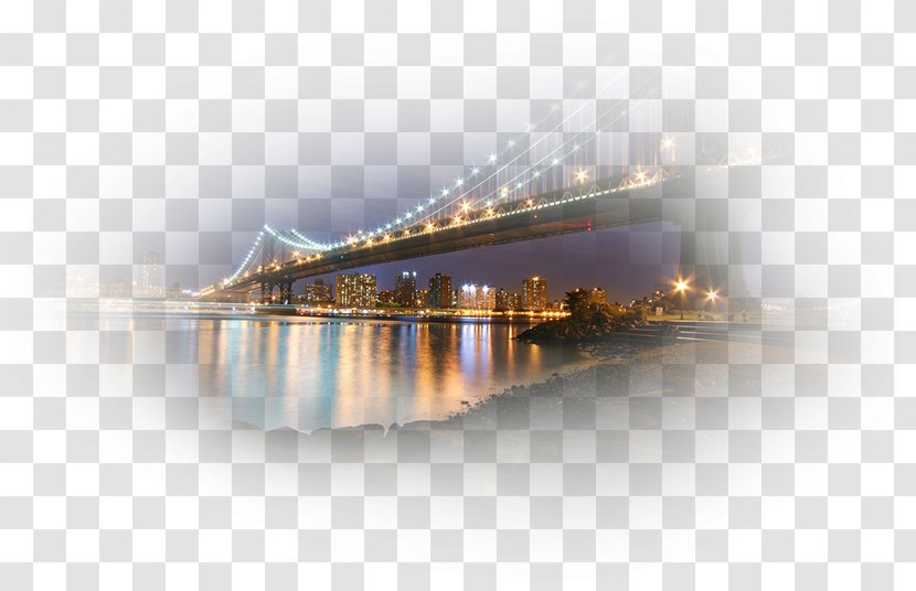 Manhattan Bridge Brooklyn Desktop Wallpaper Bridge–tunnel - Picture Frames Transparent PNG