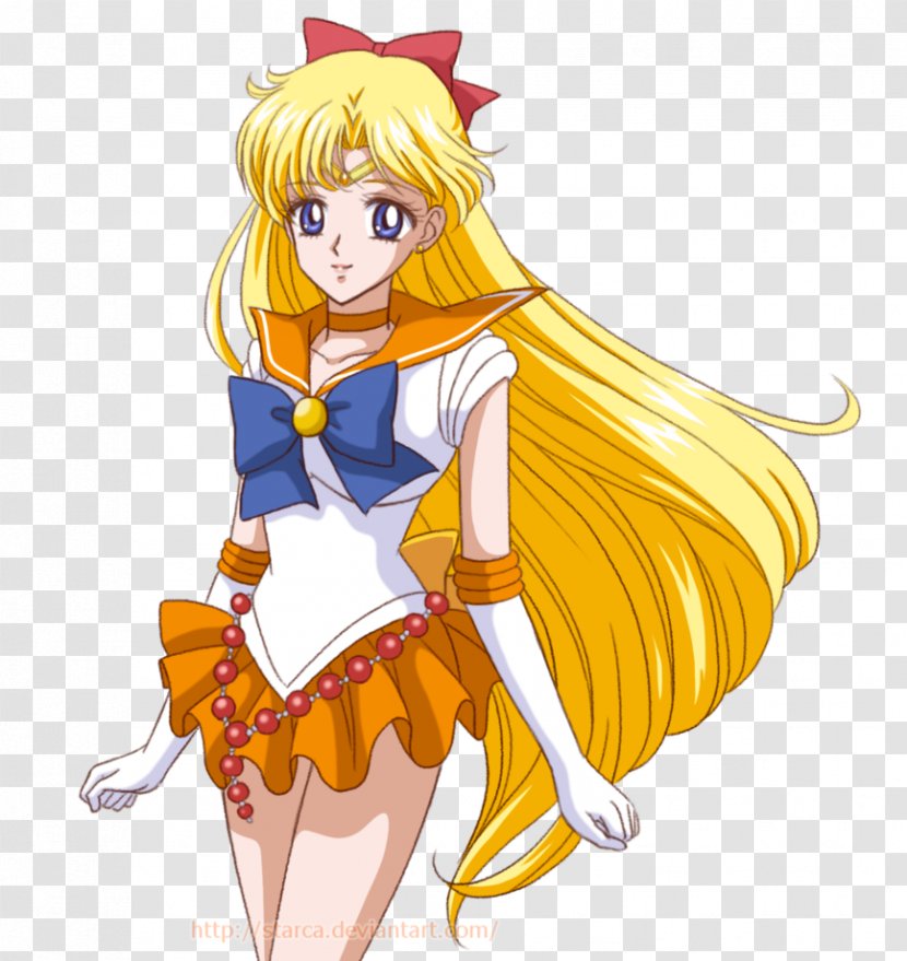 Sailor Venus Moon Chibiusa Mercury Mars - Heart Transparent PNG