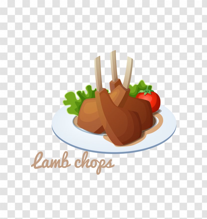 Ribs Indian Cuisine Lamb And Mutton Illustration - Chicken Transparent PNG