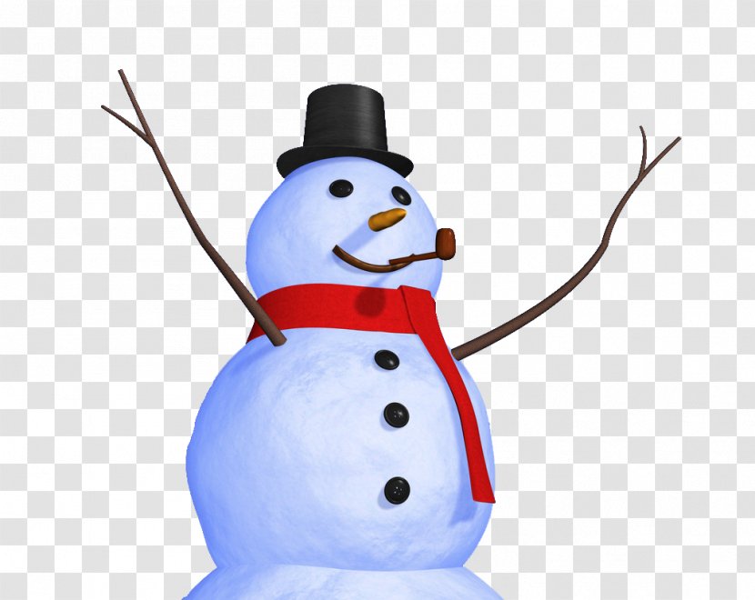 Snowman Hug - Snow - Scarf Transparent PNG