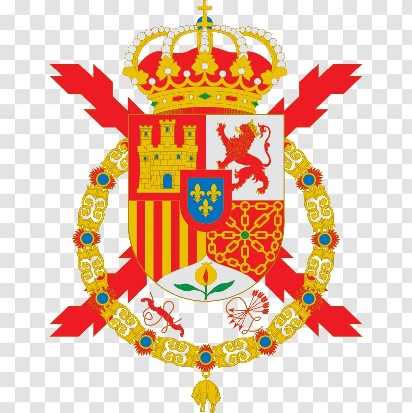 Coat Of Arms Spain Spanish West Indies Monarchy - The King Transparent PNG