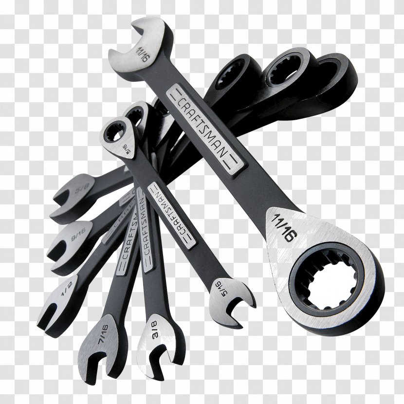 Hand Tool Spanners Ratchet Craftsman - Wrench Transparent PNG