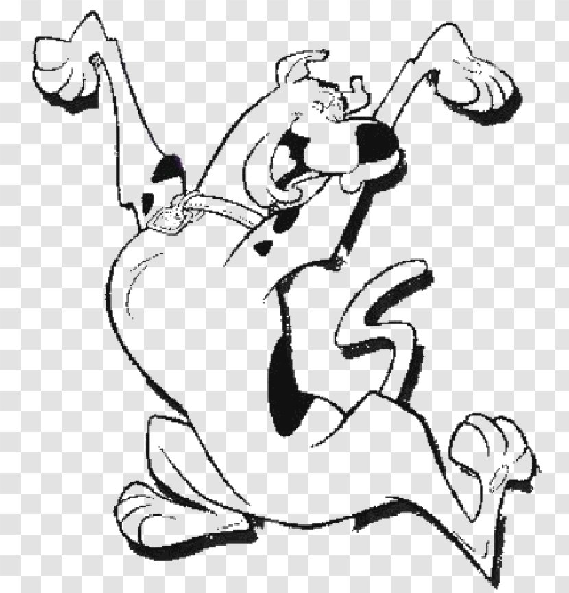 Posh Adult Coloring Book: Soothing Designs For Fun And Relaxation Drawing Scooby-Doo Black White - Scrappy Doo Transparent PNG