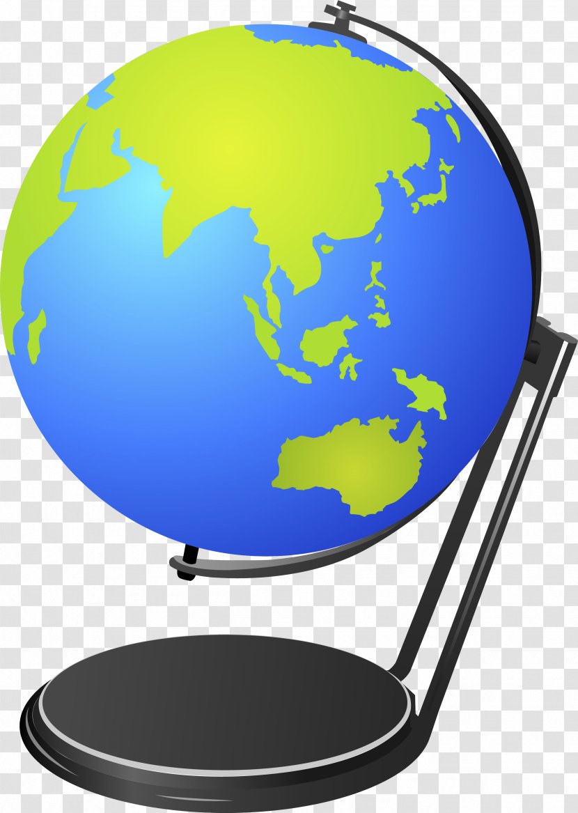 Earth Globe Clip Art - Vector Transparent PNG