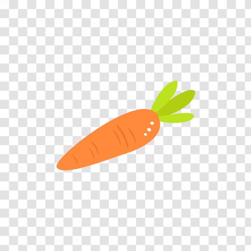 Carrot Red Orange - And Green Carrots Transparent PNG