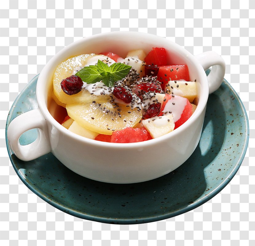 Fruit Salad Bowl - Dish Transparent PNG