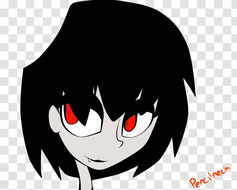 Creepypasta Mississippi Jeff The Killer Drawing Eye - Cartoon - Heart Transparent PNG