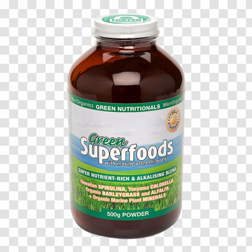 Superfood Nutrient Dietary Supplement Raw Foodism Powder - Liquid - Green Transparent PNG