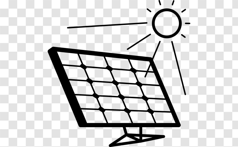 Book Cartoon - Solar Energy Panels - Diagram Line Art Transparent PNG