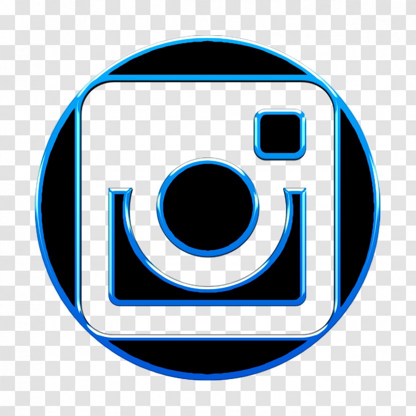Social Icon Icons Rounded Instagram Network Logo Of Photo Camera - Smile Transparent PNG