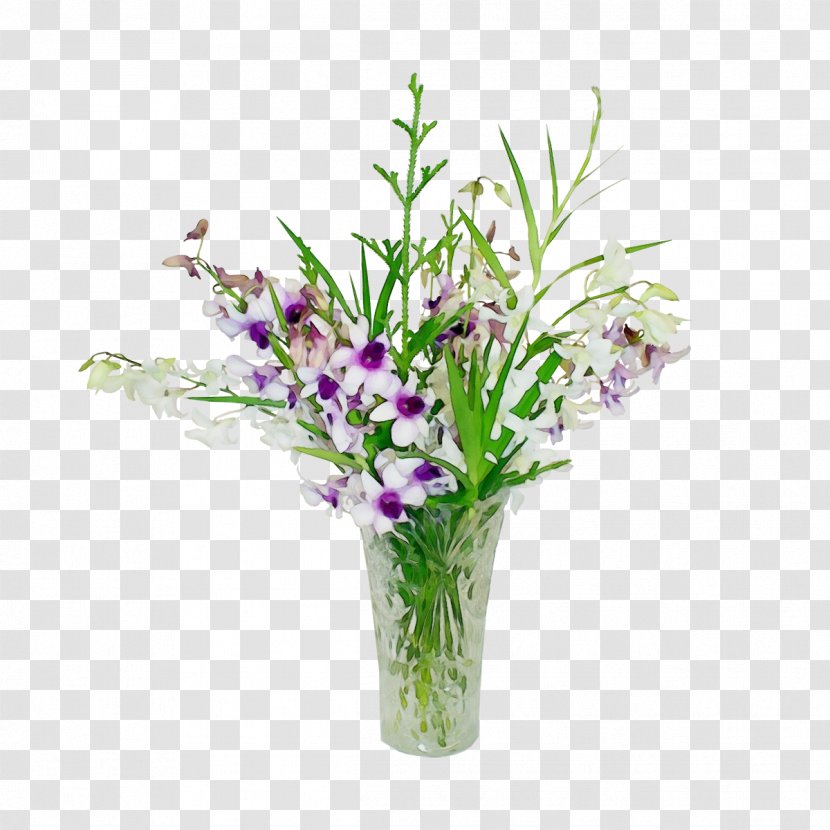 Artificial Flower - Vase - Dendrobium Flowerpot Transparent PNG