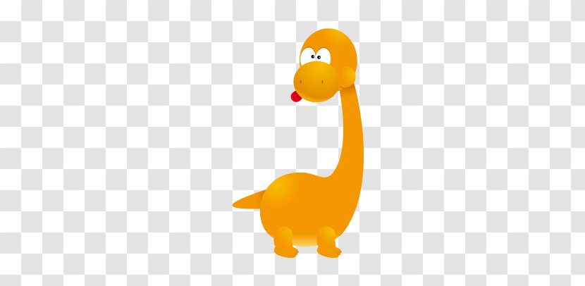 Q-version Dinosaur Illustration - Vertebrate - Giraffe Transparent PNG