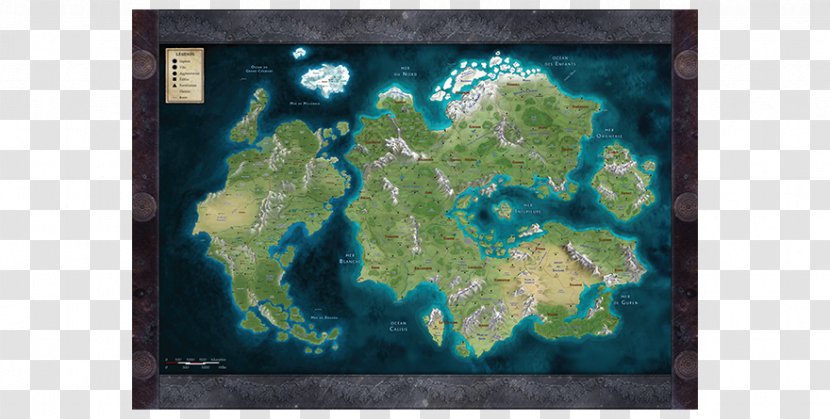 Anima: Ark Of Sinners World Map Game - History - Fantasy Transparent PNG