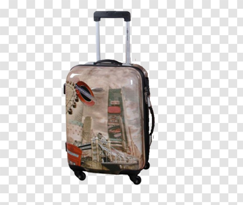 Hand Luggage Suitcase Travel Baggage Trolley - Be - City Of London Transparent PNG