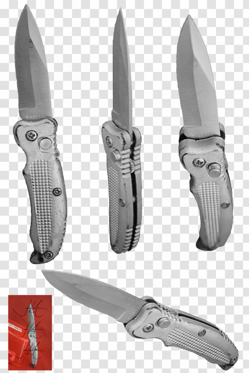 Throwing Knife Hunting & Survival Knives Utility Switchblade - Deviantart Transparent PNG