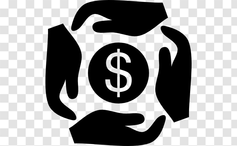 United States Dollar Money Bank Currency Symbol - Black And White Transparent PNG