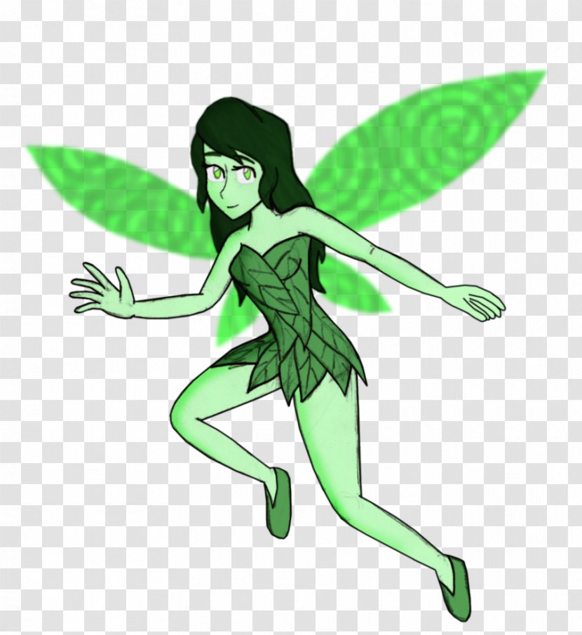 Fairy Insect Leaf Clip Art - Membrane Winged - Green Wings Transparent PNG