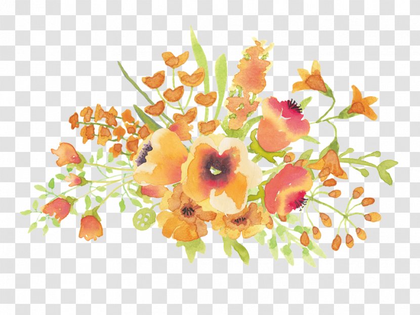 Flower Desktop Wallpaper Watercolor Painting Clip Art - Aquarela Transparent PNG