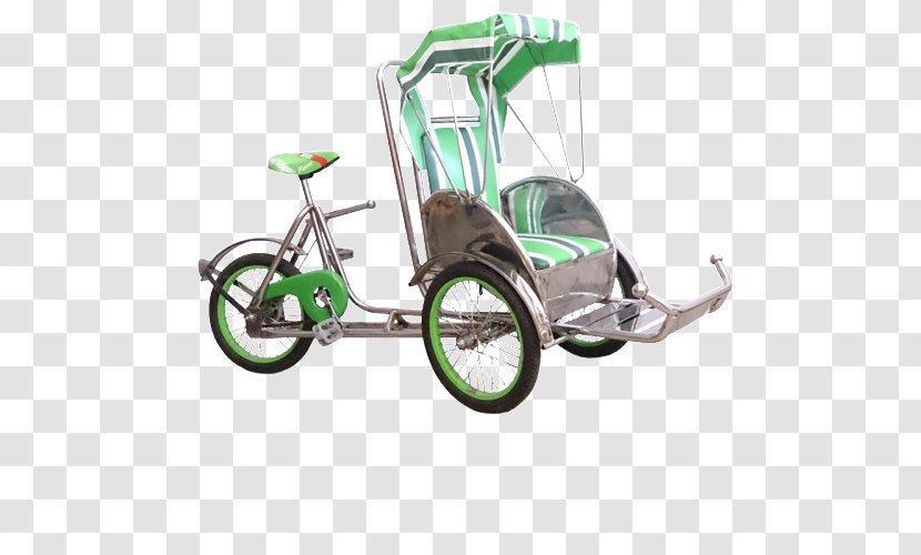 Cycle Rickshaw Bicycle Trailers Vehicle - Cart Transparent PNG