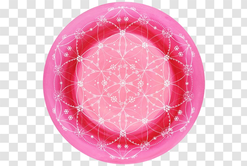 SONNEN Kunst - Pink - Doreen Gündel Art Mandala Painting ... Reiki ...Painting Transparent PNG