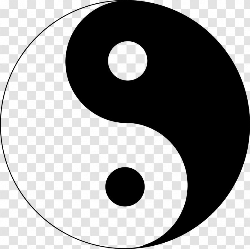 Yin And Yang Symbol Clip Art - Number Transparent PNG