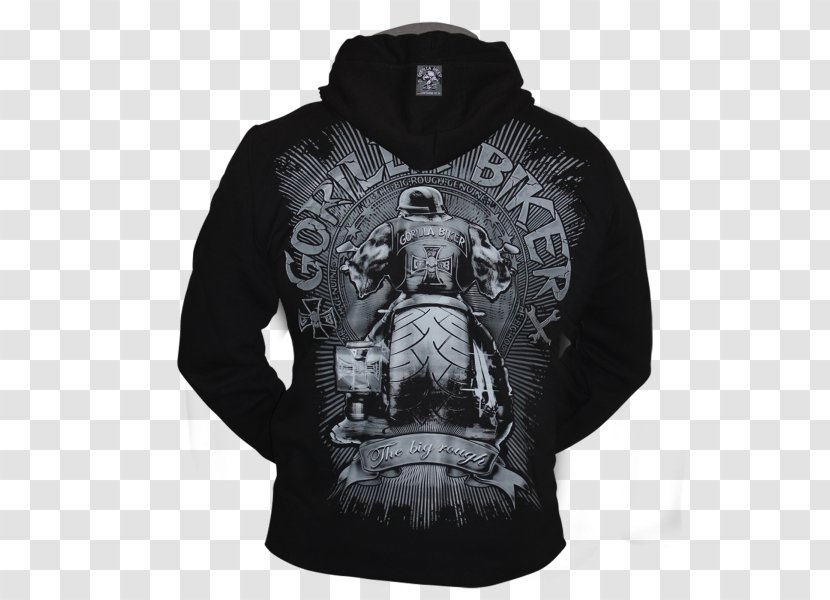 Hoodie Gorilla T-shirt Jacket Transparent PNG