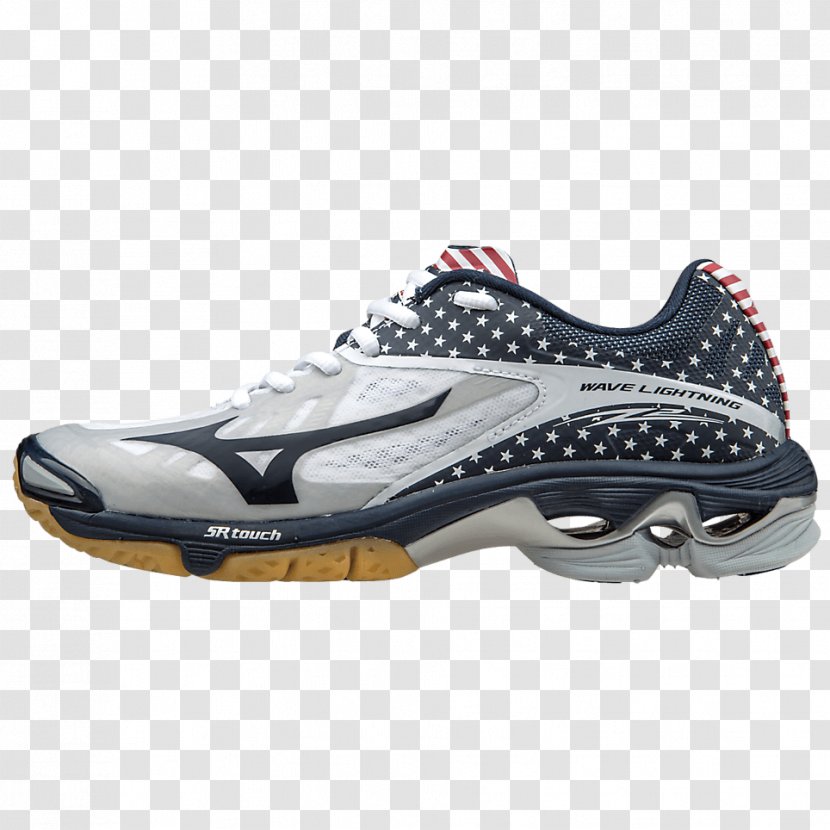 Mizuno Corporation Shoe Sneakers Volleyball Sport - Stars And Stripes Transparent PNG