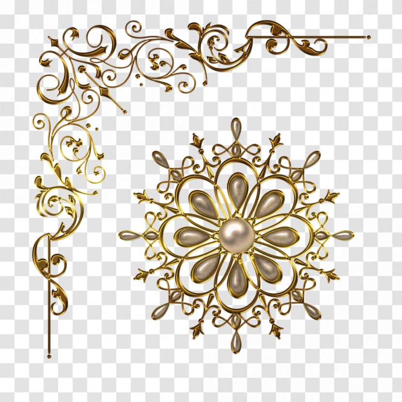 Gold Clip Art - Visual Arts - Lace Transparent PNG