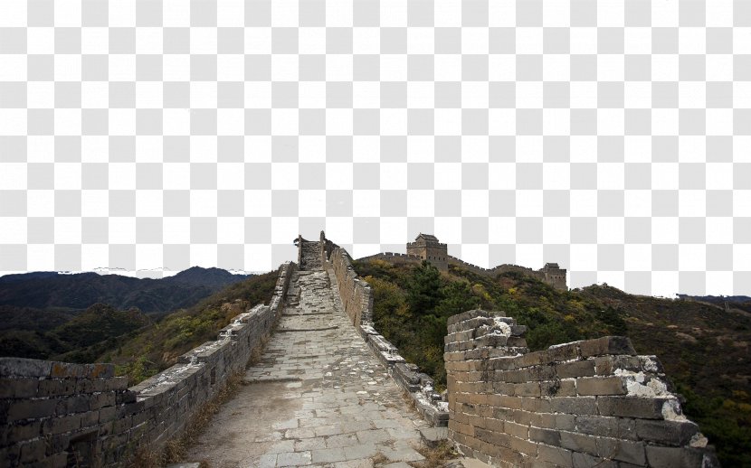 Great Wall Of China Juyong Pass Jinshanling - Archaeological Site Transparent PNG