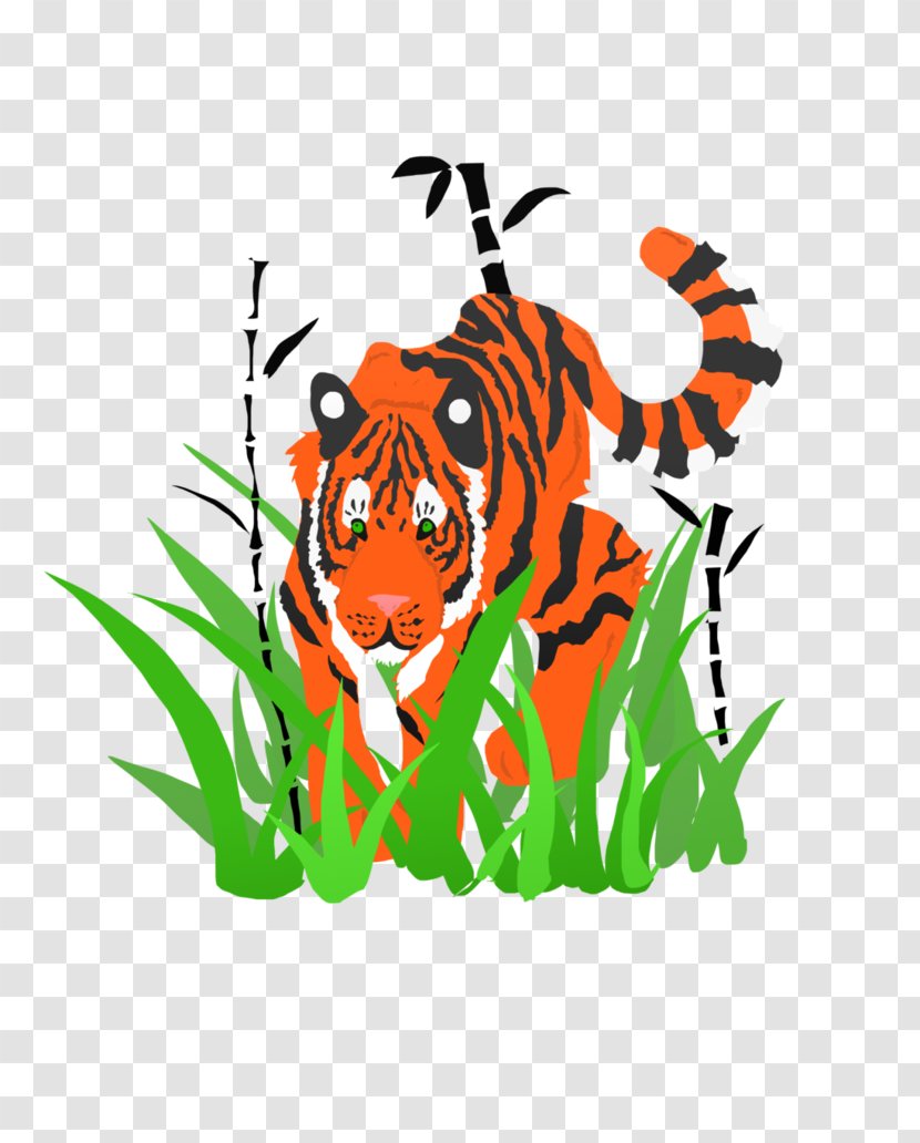 Tiger Cat Insect Clip Art - Vertebrate Transparent PNG