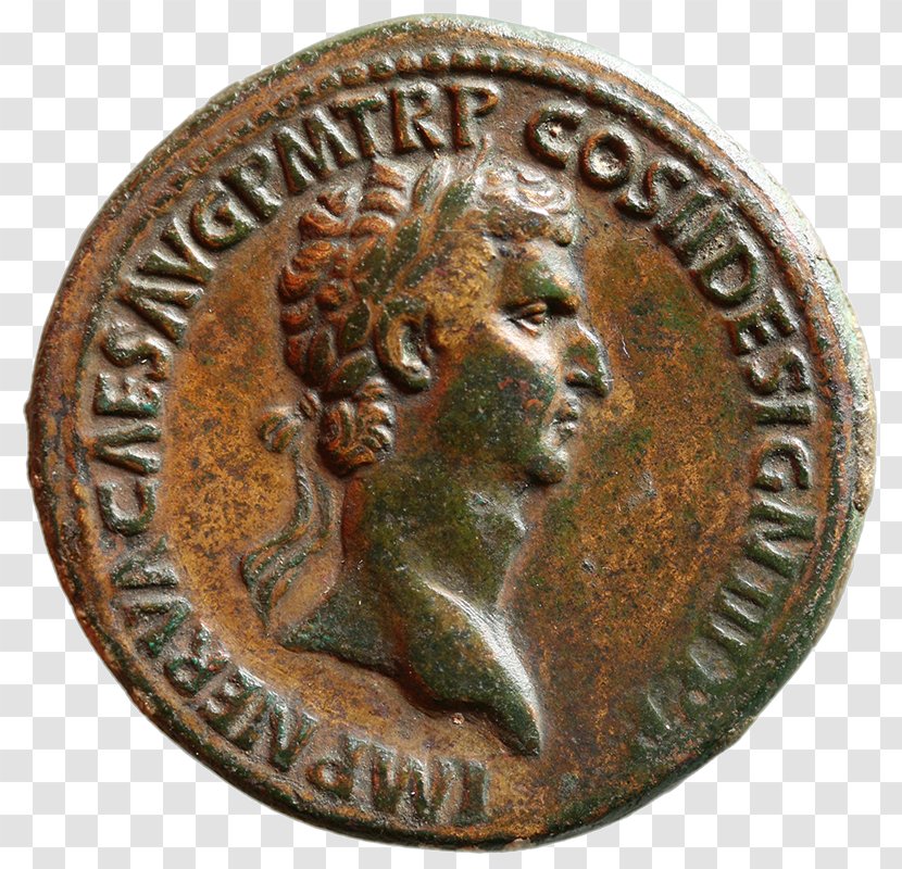 Coin Copper Bronze Sestertius Procurator - Currency Transparent PNG