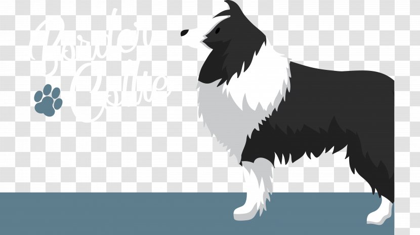 Border Collie Dog Breed Pet Animation - Group - Animal Cute Domestic Transparent PNG