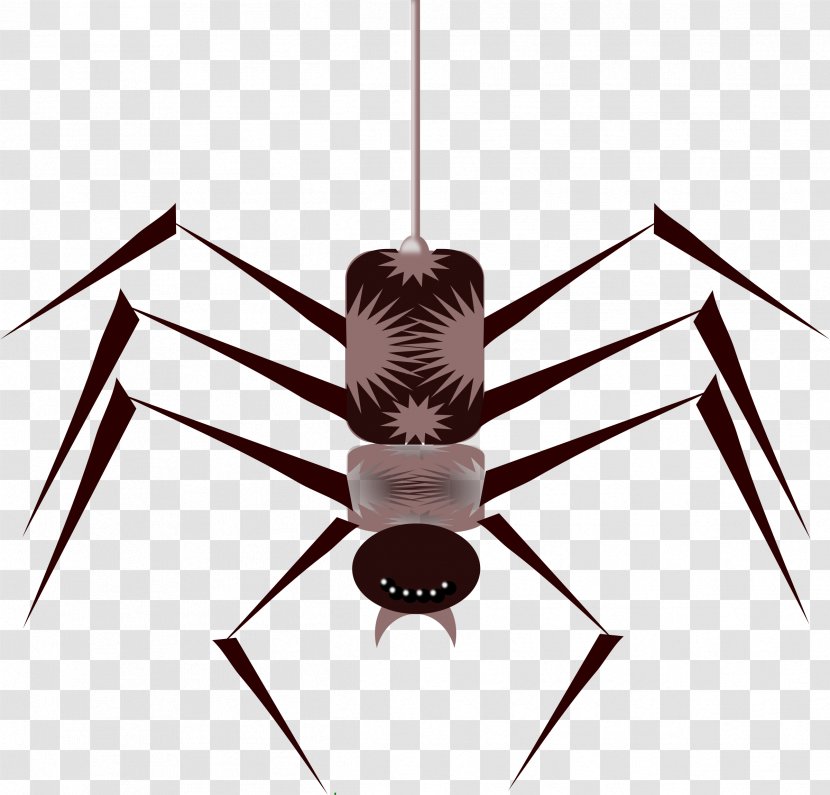 Insects And Spiders Bee Clip Art - Spider Transparent PNG