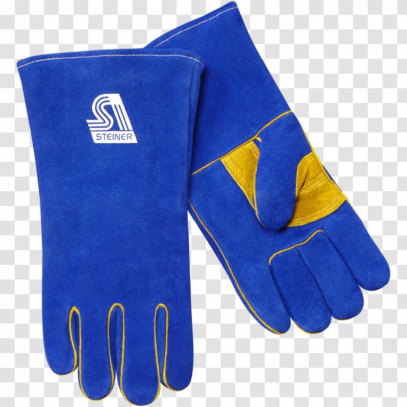 Glove Shielded Metal Arc Welding Lining Cowhide - Bicycle - Gloves Transparent PNG