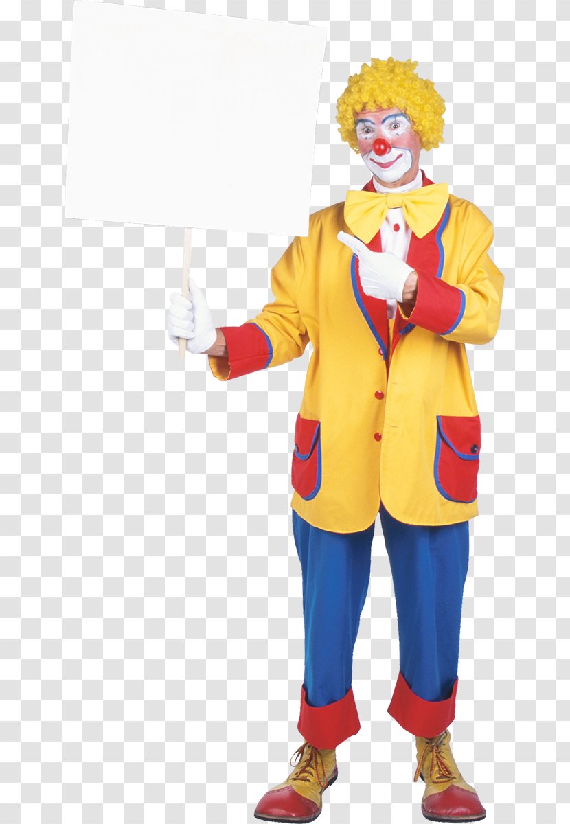 Clown Costume Mascot Character Transparent PNG