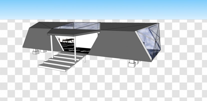 Triennale House Shelf Roof Awning - Planning Permission Transparent PNG