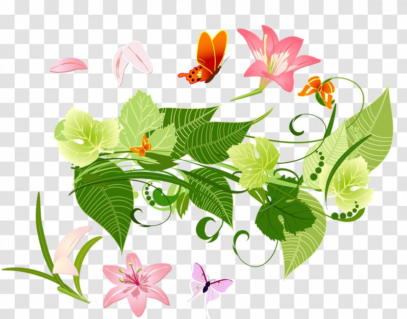 Flower Floral Design Butterfly - Petal Transparent PNG