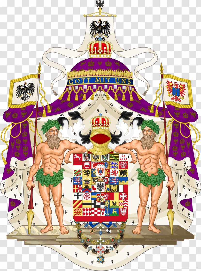 Kingdom Of Prussia Free State German Empire Coat Arms - Greater Transparent PNG