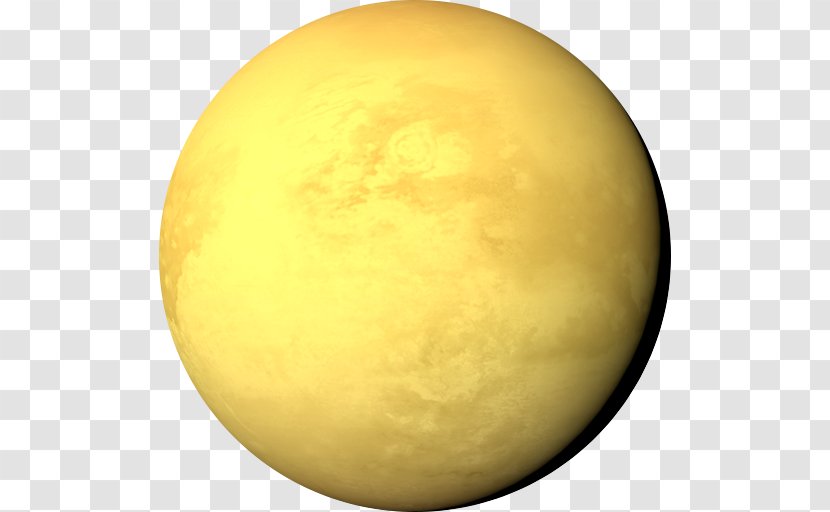 Planet Titan Saturn Earth Solar System - Watercolor - Atmosphere Transparent PNG