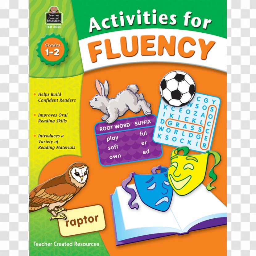 Activities For Fluency, Grades 5-6 Game 3-4 First Grade - Teacher Transparent PNG