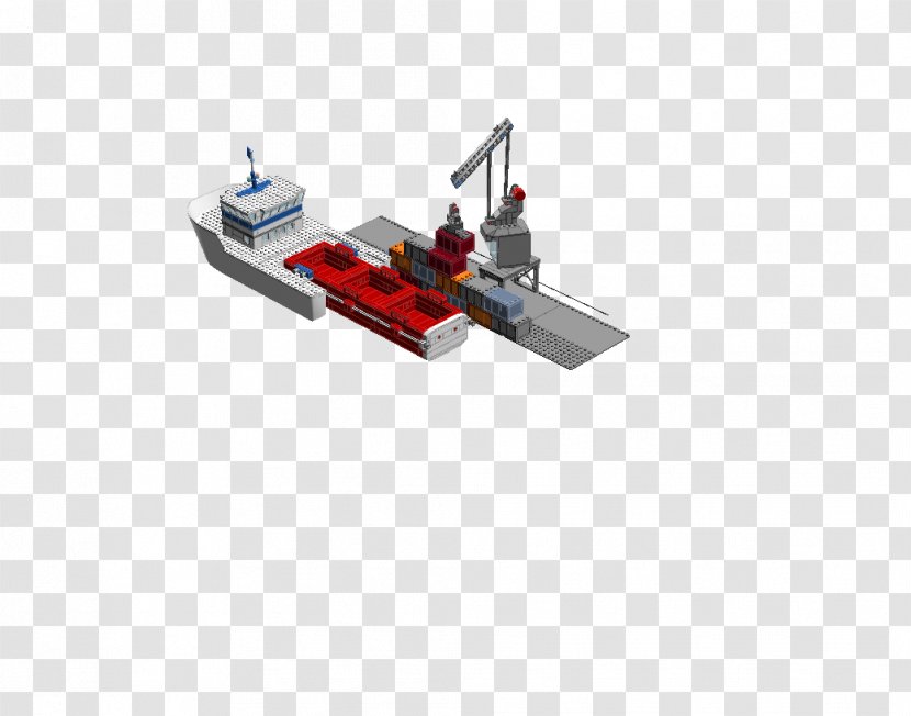 Lego Ideas Barge Port Cargo Ship Transparent PNG