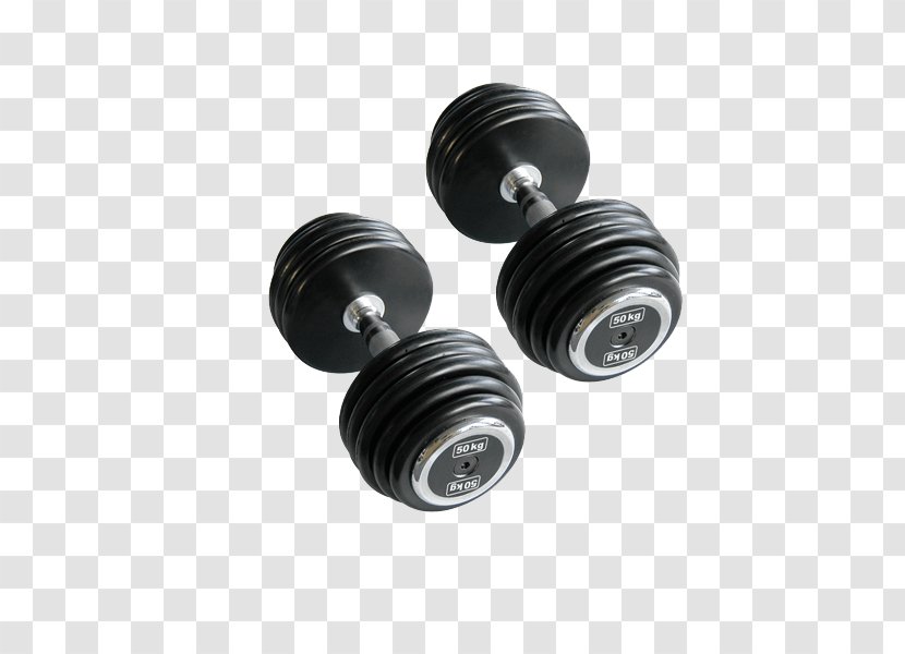 Dumbbell Natural Rubber Weight Training Physical Fitness Centre - Bench - Dumbbells Transparent PNG